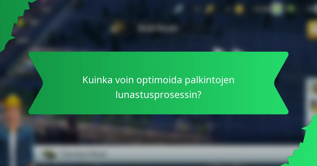 Kuinka voin optimoida palkintojen lunastusprosessin?